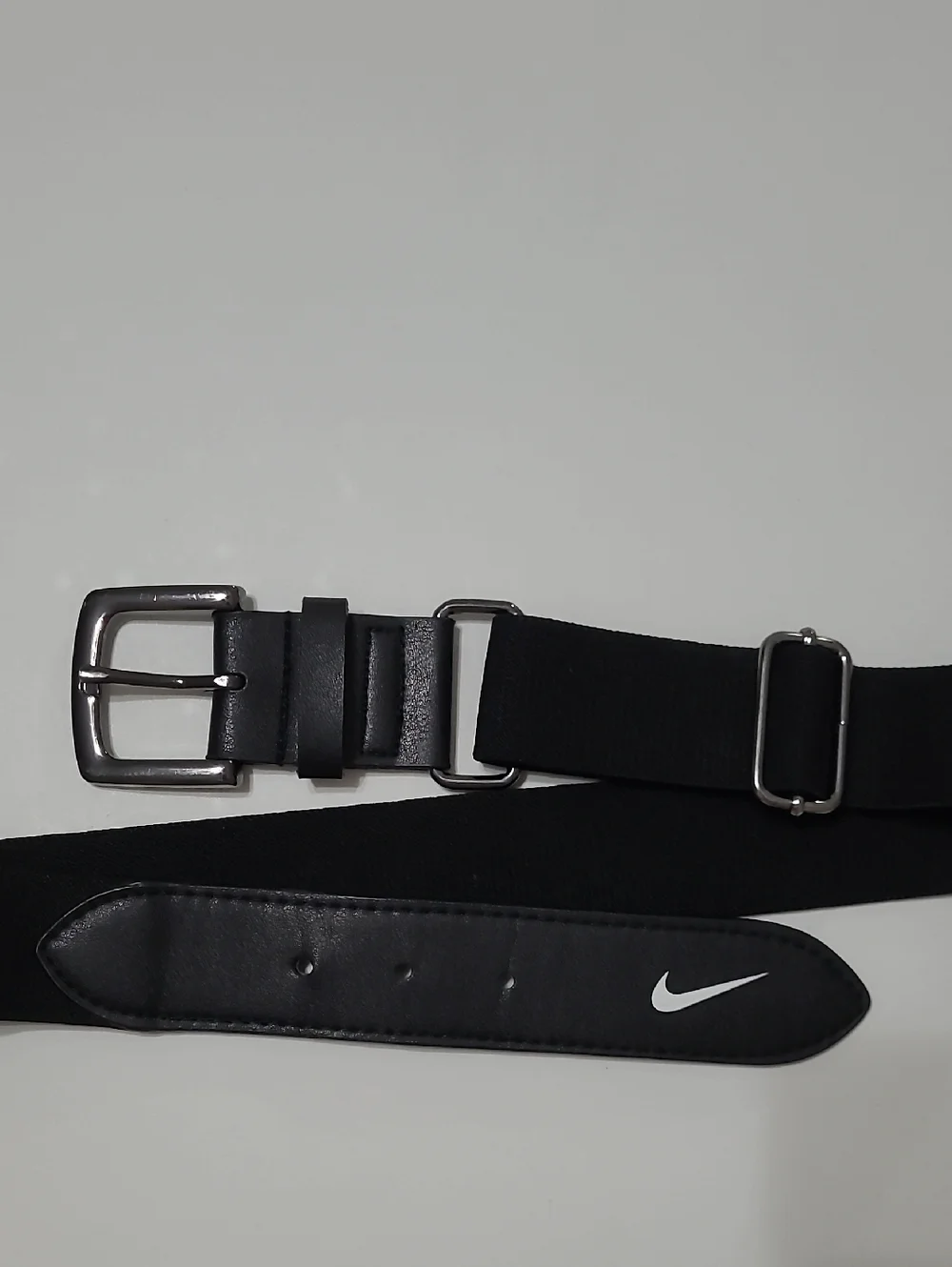 Nike Black Athletic Belt with Adjustable Buckle